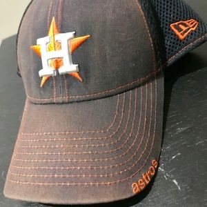 Vintage Houston Astros New Era 39Thirty Hat Sz M-L